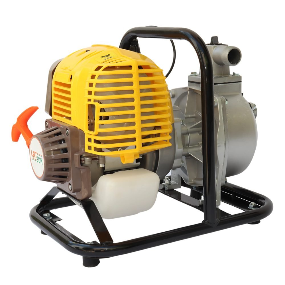 Latson 4-stroke 35.8-cc 1.5-inch Petrol Operated Water Pump | Ideal for Irrigation Purposes LT-WP-15