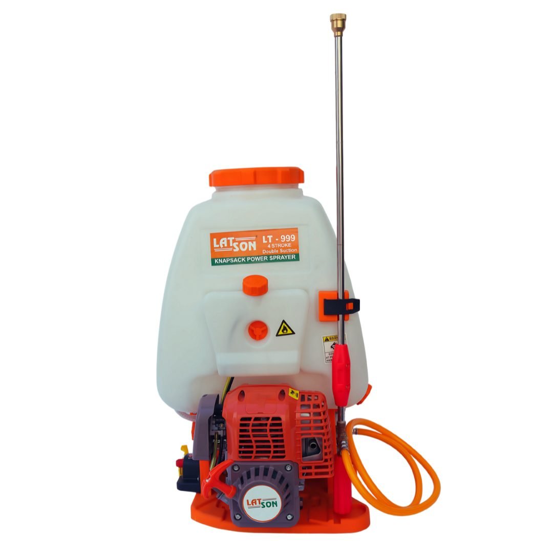 Latson Power Sprayer, 25 Liter 4 Stroke 35 CC Double Suction Knapsack Power Sprayer LT-999