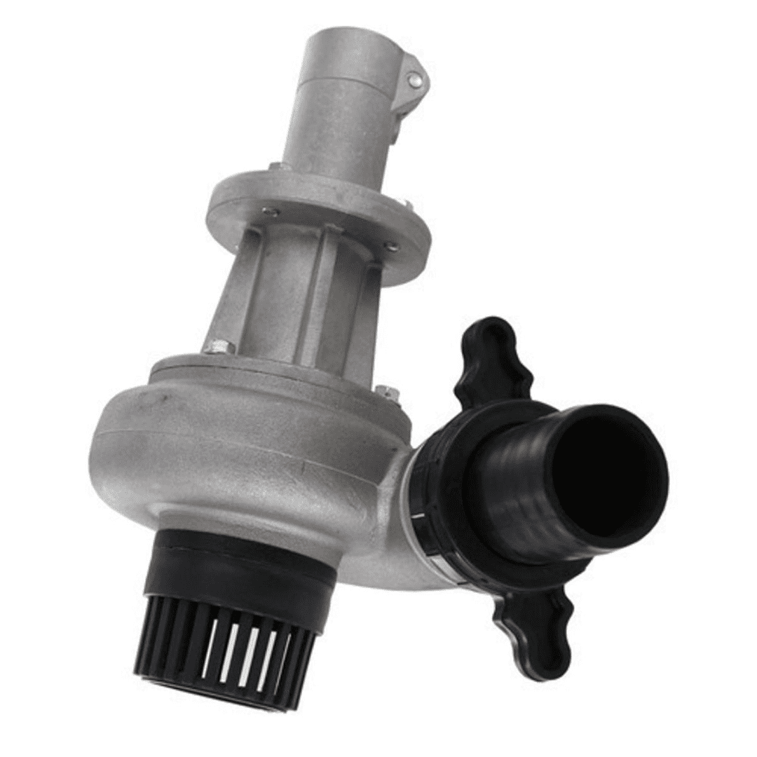 26mm, 9Spline Water Pump Attachment for Brush Cutter, 1 inch Outlet