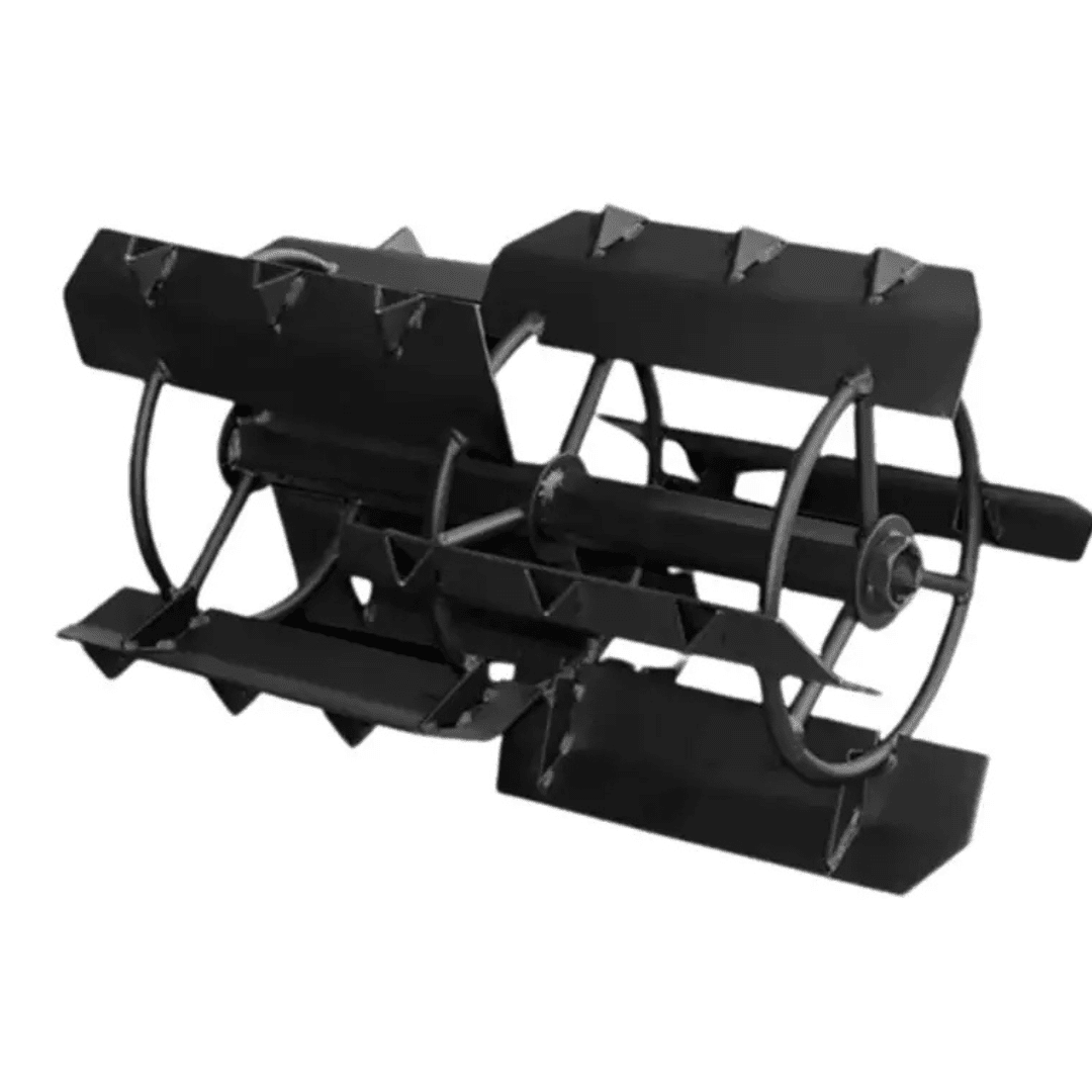 Latson Heavy Duty 2 Pieces Economy 18 inch Paddy Cage Wheel for 7 to 12 HP Petrol Power Tiller
