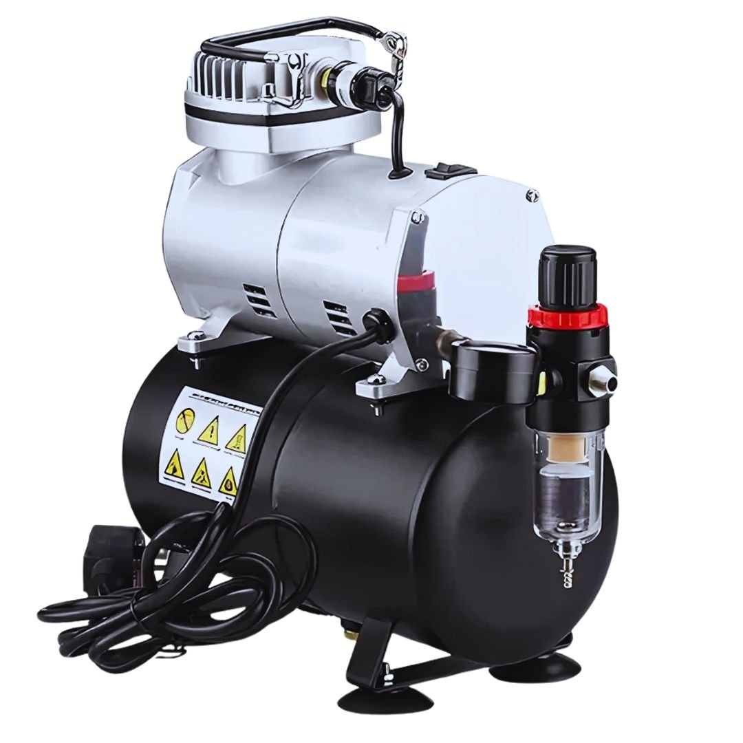 Akari 3 Litres Mini Air Compressor with 6 Bar Max. Pressure and 23 LPM (AS-186)