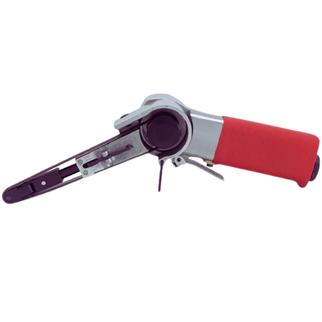 Akari 1/4 Inch Air Belt Sander, 16000 RPM Speed and 6.3 Bar Working Pressure (AT-480B)